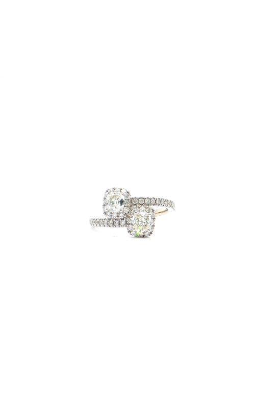 White Gold and Diamond Wrap Ring