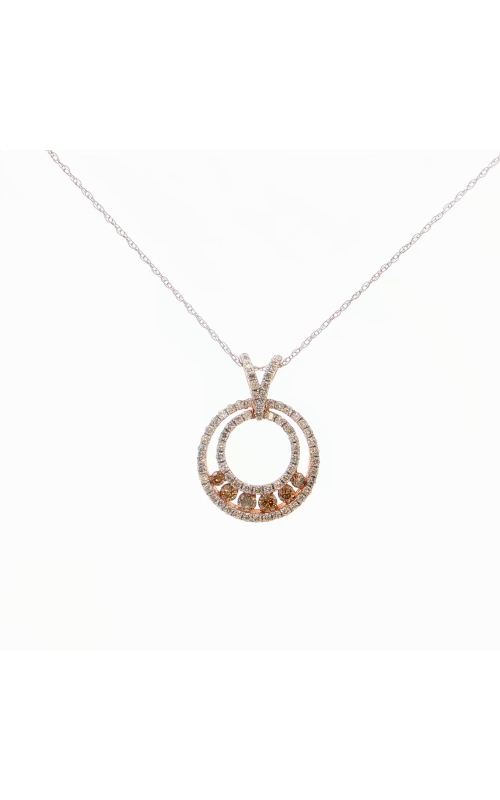 Rose Gold and Fancy Brown Diamond Pendant
