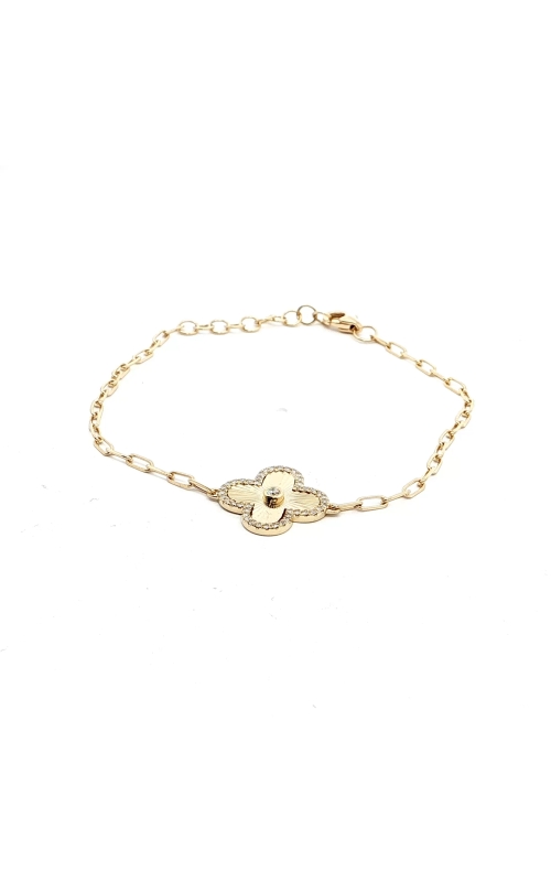 Diamond Clover Bracelet