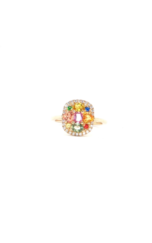 Rainbow Flower Ring