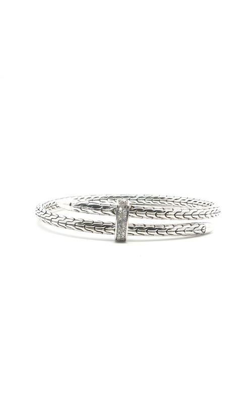 John Hardy Spear Bracelet, Sterling Silver, Diamonds