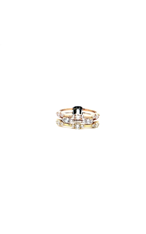Three Tone Diamond Ring