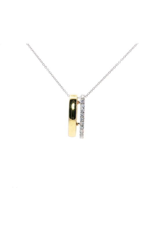 Pendant Necklace in 18k Gold with Diamonds