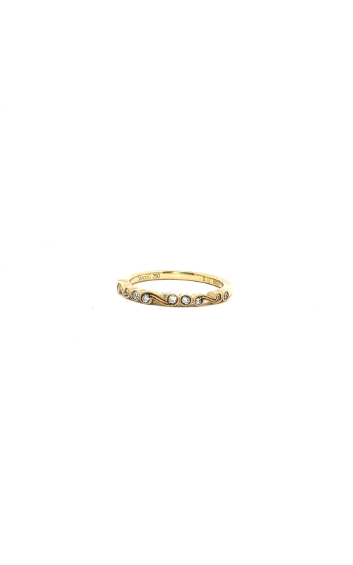 Fashion Ring In 18k Gold With Diamonds